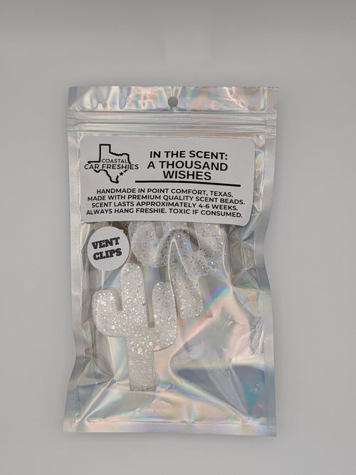 Cactus - Vent Clips - A Thousand Wishes